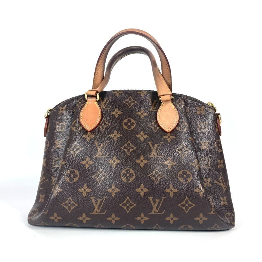 LOUIS VUITTON Authentic Brown Monogram Canvas Tote Bag - Picture 2 of 15